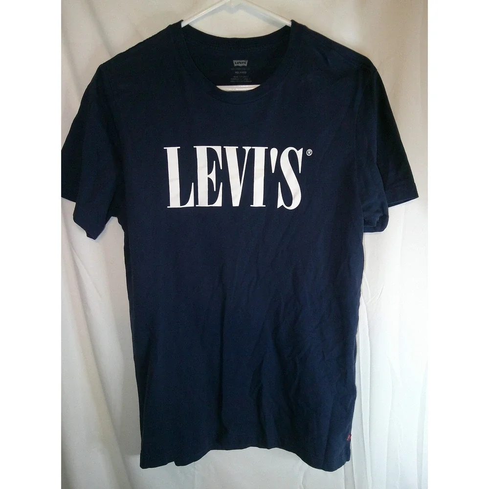 Levi's Relaxed‎ Fit T-Shirt Graphic Tee Casual Top S